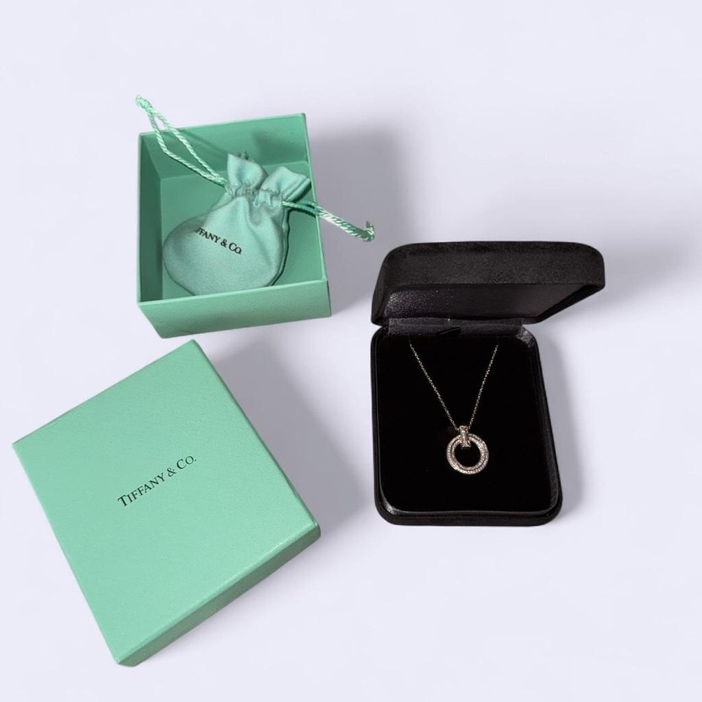 Tiffany & Co. Silver Circle Necklace